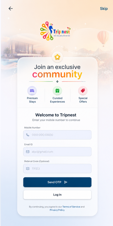 Tripnest Screenshot
